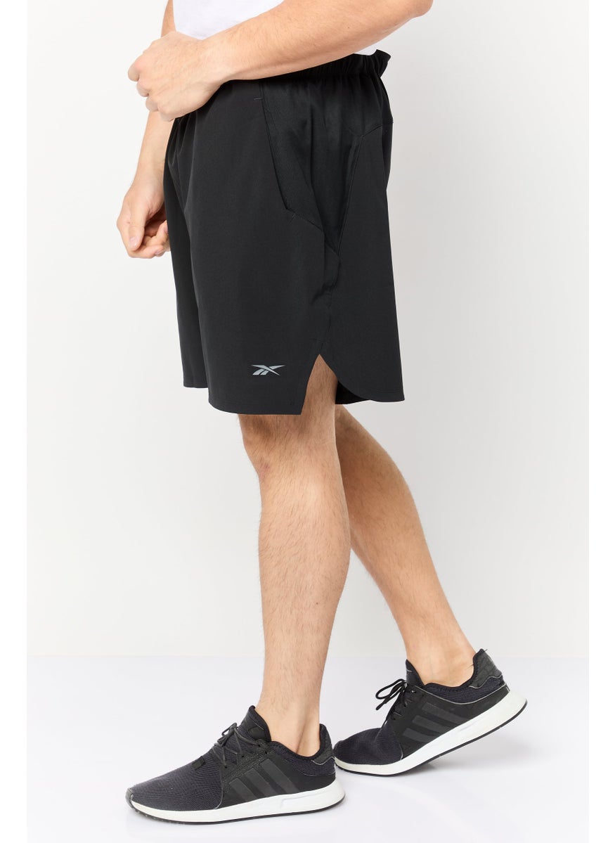 Reebok Men Sportswear Fit Training Short, Black  - Image 3