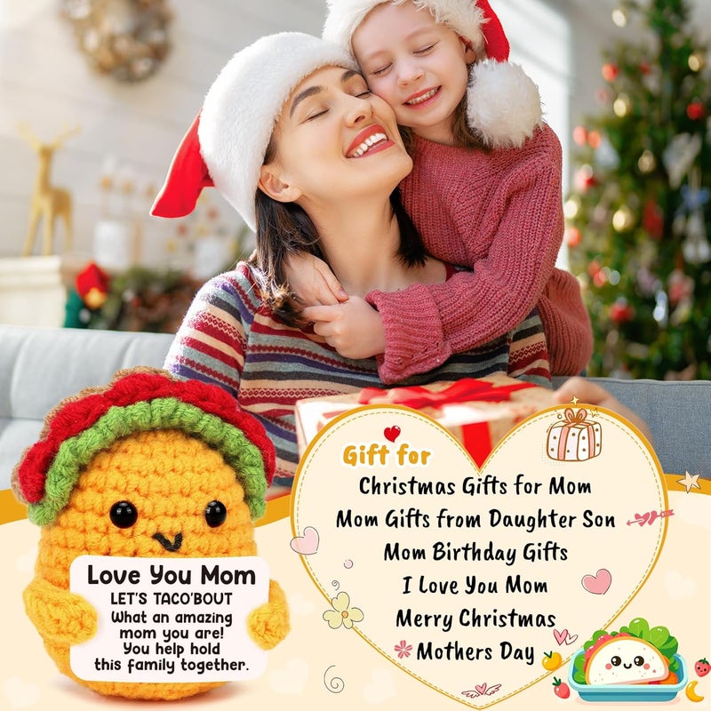 LuoHere Christmas Birthday Gift for Mom Stocking Stuffers Moms Birthday Gifts from Daughter Son - Funny I Love You Best Mom Ever New Single Mama Mother in Law Valentines Easter Stuff Mothers Day Small Present - Image 2