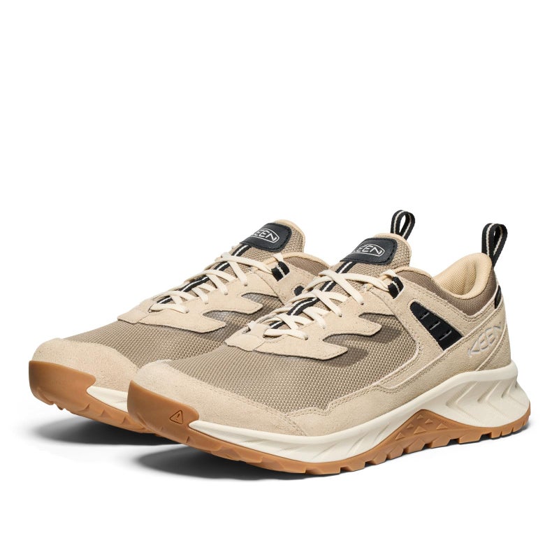 KEEN Men's Hightrail Low Height Durable Lightweight Breathable Leather Waterproof Hiking Shoes, Brindle/Birch, 11 - Image 4