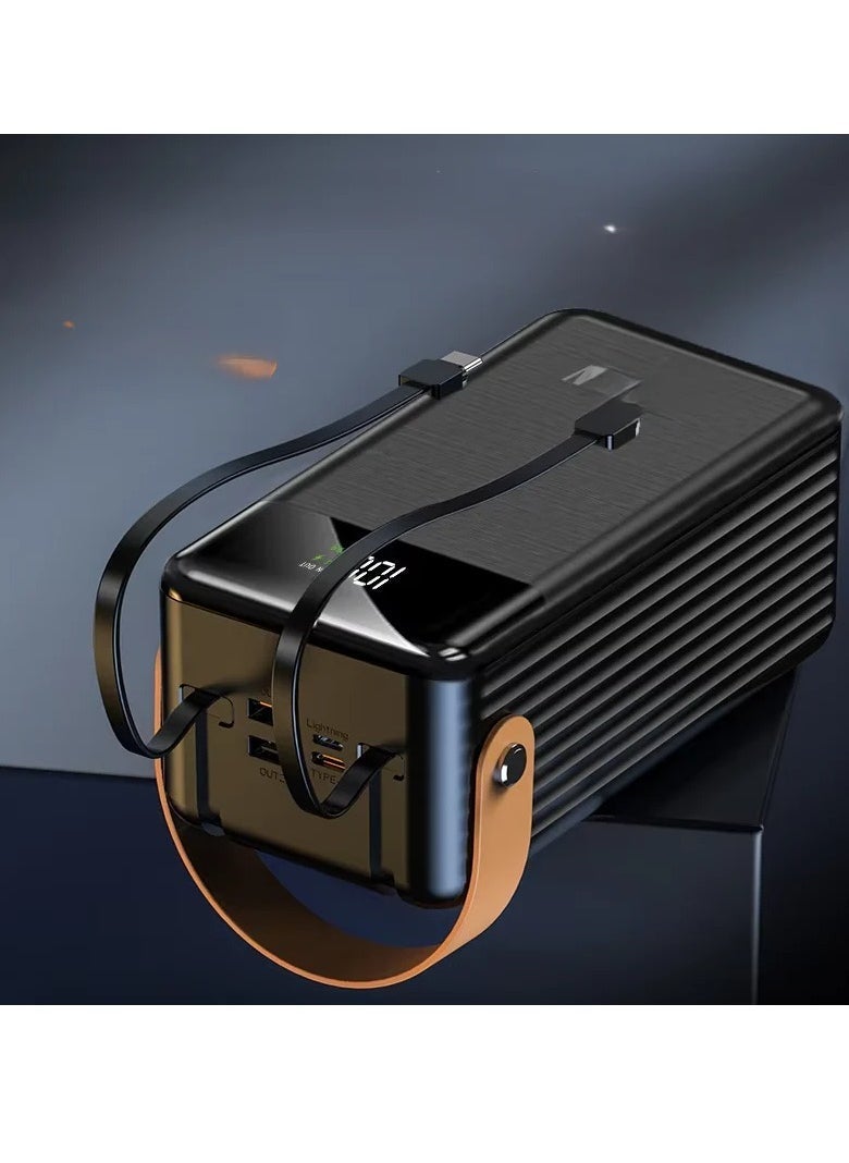 Earldom Earldom PD16 60000mAh Power Bank Digital Display & LED Lights with 2 USB ports 2 Type-C ports - Image 3