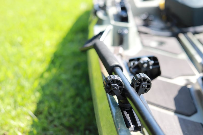 YakAttack ParkNPole RotoGrip Pole Holder | Stakeout Pole Holder | Track Mount Kayak Accessories | 2.4" Low Profile | Made in USA | Compatible with GearTrac, MightyMount & More | Kayak Rail Accessory - Image 5