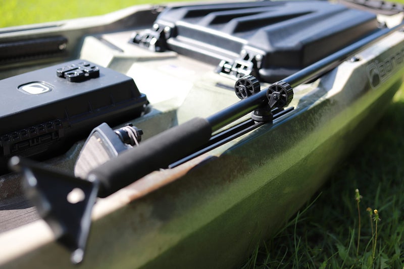 YakAttack ParkNPole RotoGrip Pole Holder | Stakeout Pole Holder | Track Mount Kayak Accessories | 2.4" Low Profile | Made in USA | Compatible with GearTrac, MightyMount & More | Kayak Rail Accessory - Image 4