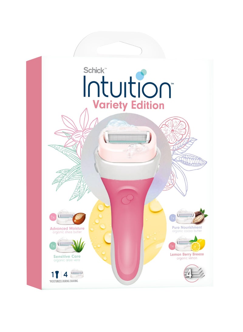 schick طقم شيفك إنتويشن المتنوع 4