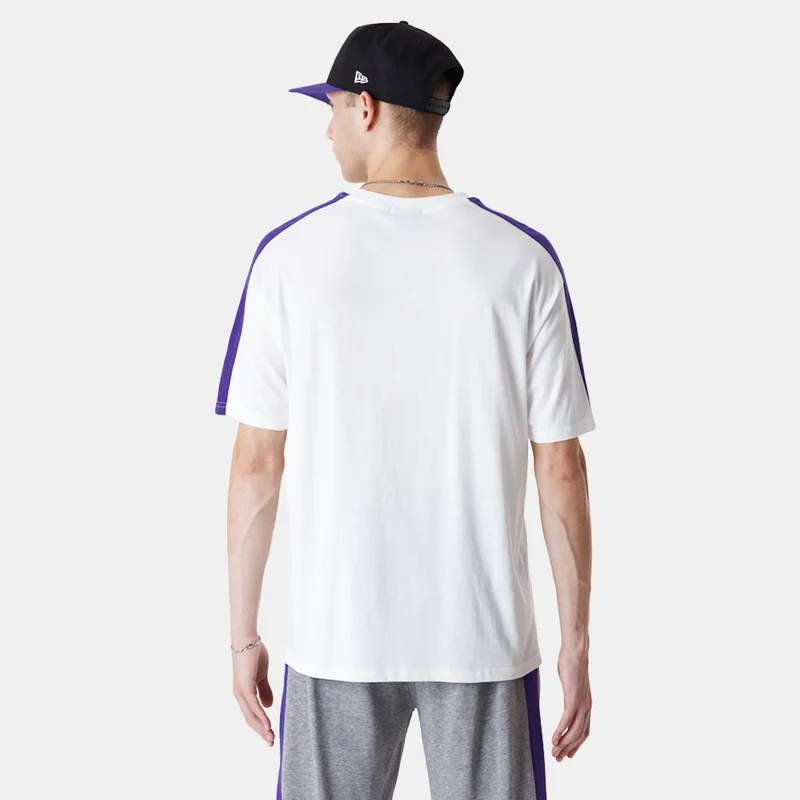 NEW ERA Men's Los Angeles Lakers NBA Colour-Block T-Shirt