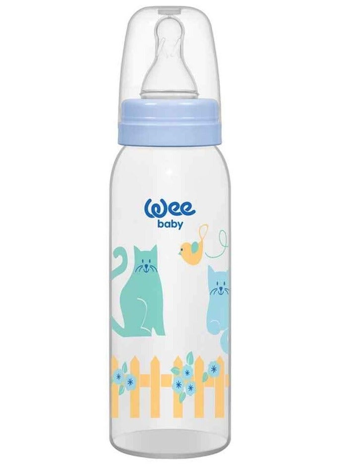 وي بيبي زجاجة رضاعة كلاسيكية من مادة البولي بروبيلين، عبوة من قطعة واحدة