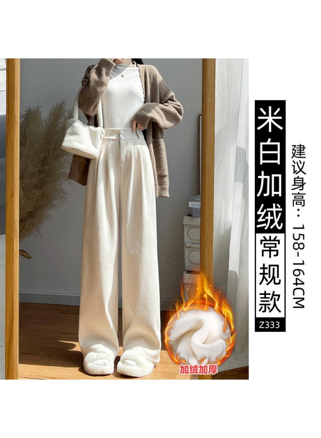 Suit Pants For Children Spring And Autumn New High-grade Draped Straight Casual Pants For Small Narrow Wide-leg Pants