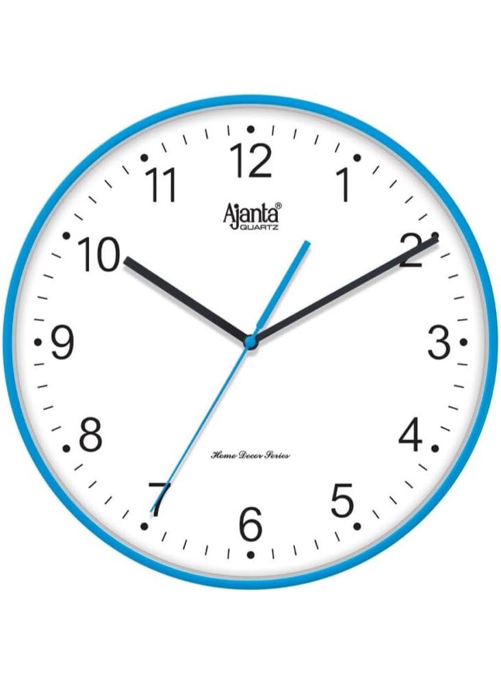 Ajanta Ajanta Wall Clock - Home Decore Series Clocks - 1187 - Blue  - Image 1