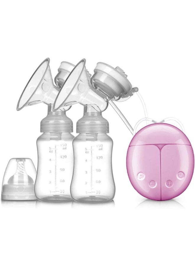 مضخات الثدي الكهربائية المزدوجة فتيهغ - مضخات حليب الثدي الكهربائية القوية USB لتغذية الأطفال - Image 4