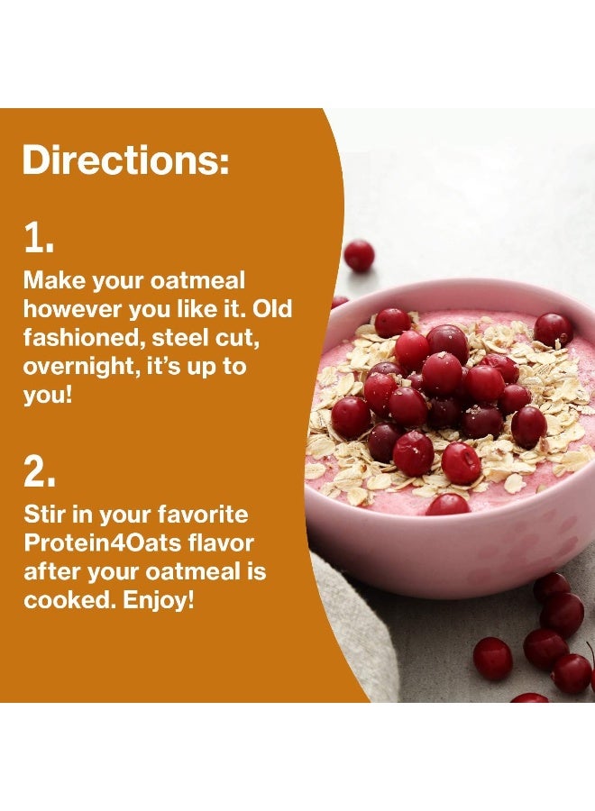 PEScience Select Protein 4 Oats, Peanut Butter & Honey, 269g - Image 4