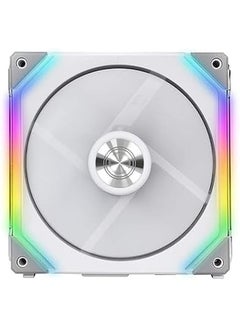 LIAN LI Uni Fan Sl140 Double Pack White With Controller Argb 140Mm Led Pwm Daisy Chain Sl140 2 White Cooler  - Image 2