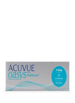 ACUVUE Acuvue Unisex 1-Day Oasys Hydraclear Plus Contact Lenses (Pack of 30) 