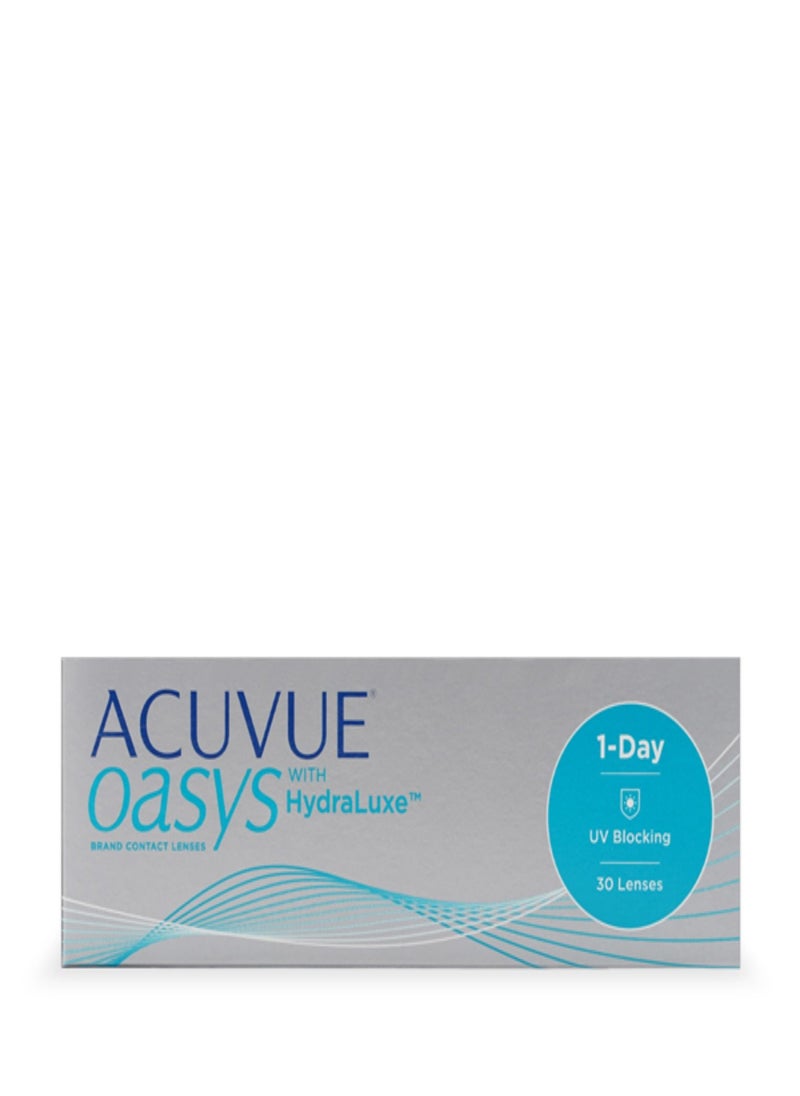 ACUVUE Acuvue Unisex 1-Day Oasys Hydraclear Plus Contact Lenses (Pack of 30) 