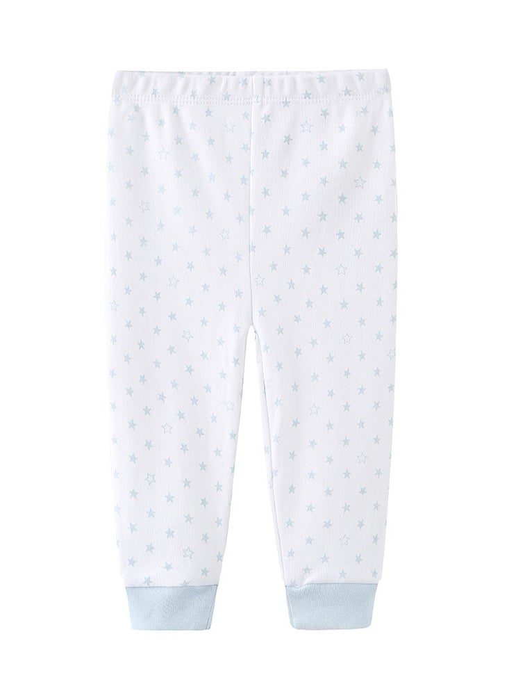 RedMapleTEK Four-Piece sSet of Elastic Breathable Pure Cotton High Waist Trousers For Infants And Young Children - Image 5