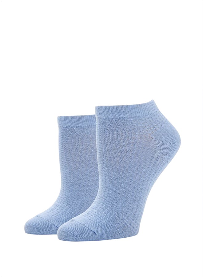 FOREVER 21 Ribbed Knit Ankle Socks - Image 1