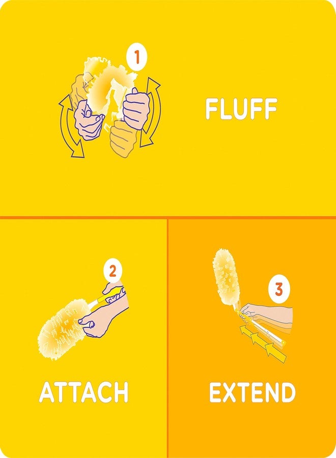 مجموعة تمديد الغبار Swiffer 44750، 360 درجة، تمتد حتى 3 أقدام - Image 3