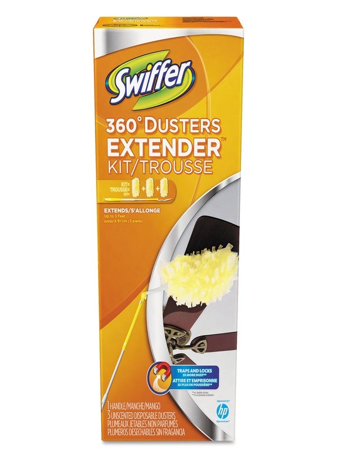 مجموعة تمديد الغبار Swiffer 44750، 360 درجة، تمتد حتى 3 أقدام - Image 1