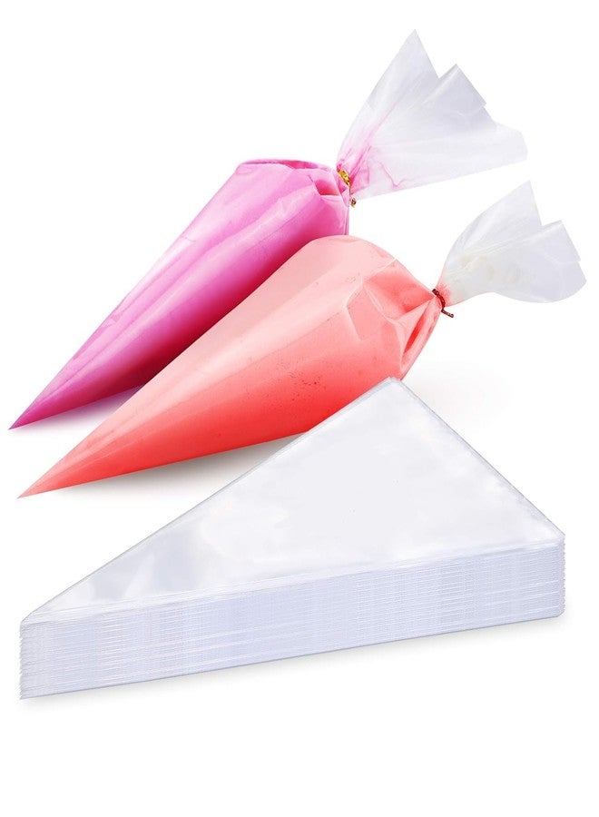 Self Lub Disposable Icing Piping Bags, Heavy Duty Anti Burst Pastry Bags for Cream Frosting - Cookie Cake Decorating & Pastry Bags (Large Pack of 50) - Image 1