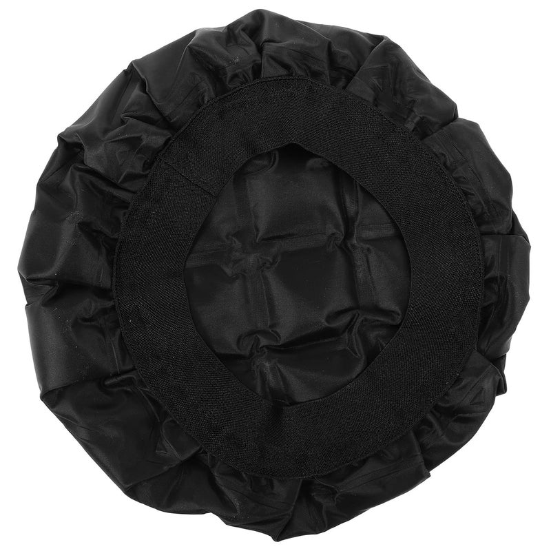Elegant upgraded practical design Garneck Hair Heat Steamer Hat Black Conditioning Thermal Caps for Hair Treatment Spa Salon Use Modern practical shape - Image 1
