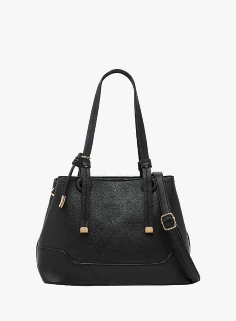 Sasha Sasha Textured Tote Bag with Detachable Strap