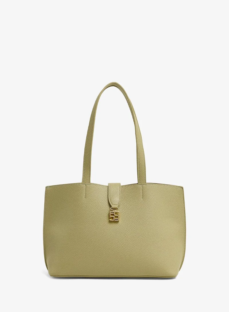 French Connection Emili Medium Tote Bag Women Green Emili Medium Tote Bag for Women | Best Price UAE