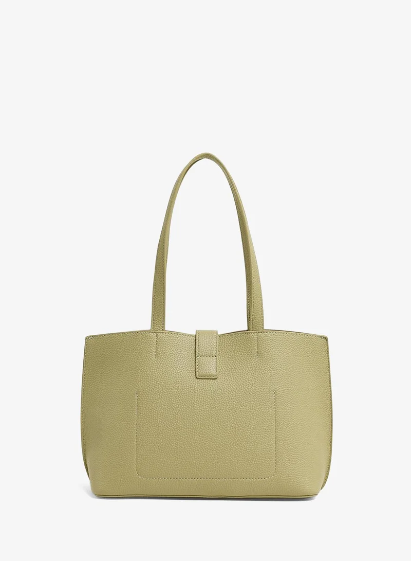 French Connection Emili Medium Tote Bag Women Green Emili Medium Tote Bag for Women | Best Price UAE