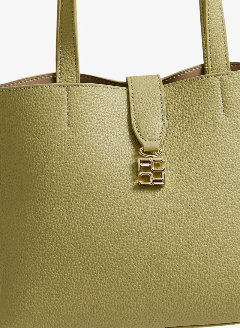 French Connection Emili Medium Tote Bag Women Green Emili Medium Tote Bag for Women | Best Price UAE