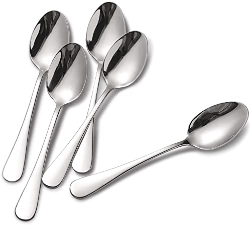 Comicfs 12-Piece Demitasse Espresso Spoons, Mini Coffee Spoon, 5 Inches Stainless Steel Small Spoons for Dessert, Tea, Appetizer - Image 3