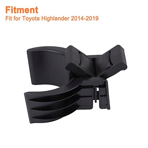 YOUYIEN Cup Holder (Upgrade Model) Fit for Toyota Highlander 2014-2019,Center Console Cup Holder Insert Divider.Replaces Part # 55618-0E200-C0. - Image 2