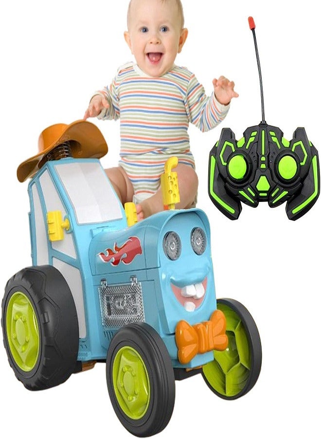 Crazy Jumping Car Toys, Remote Control Car for Kids, Boy Toys Stunt Car with LED Light Music, Rechargeable Rc Car - Image 2