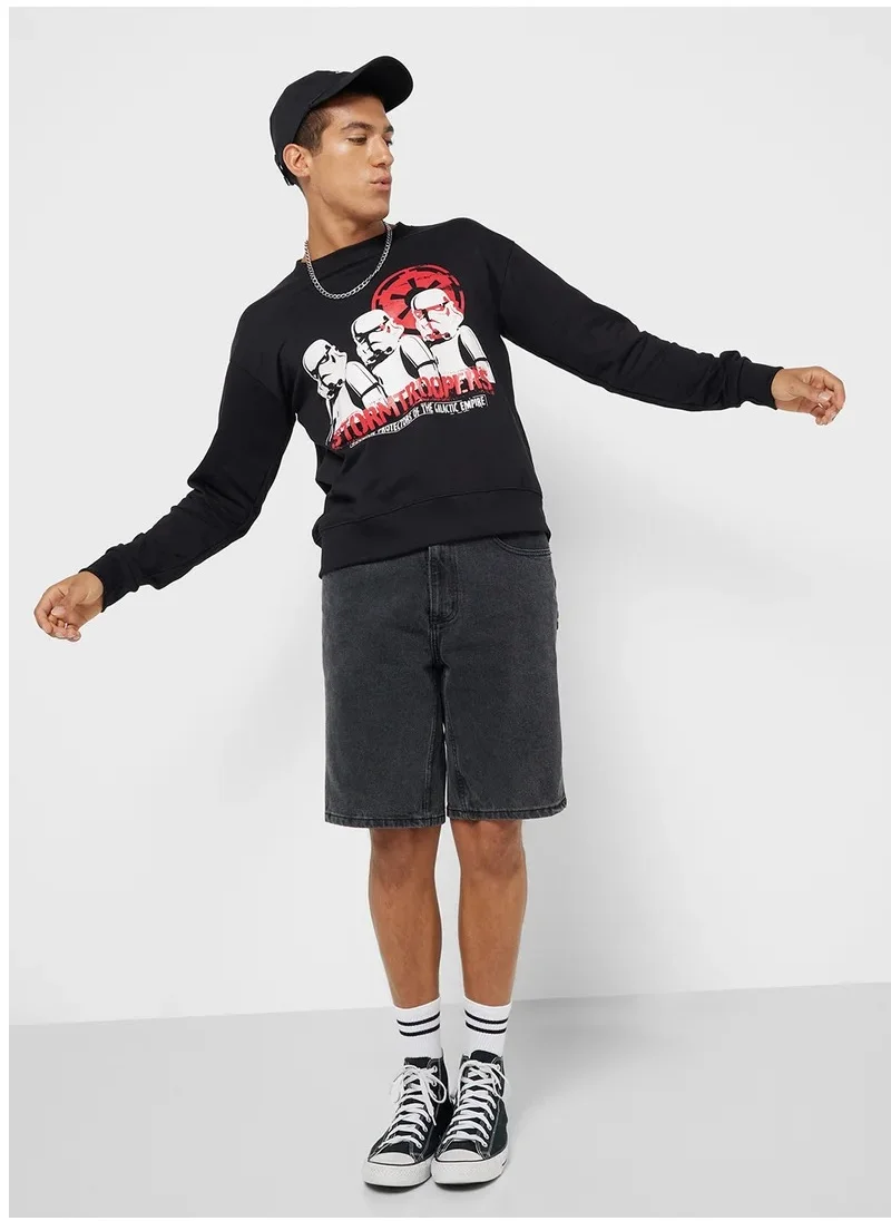 سنتار ورز Star Wars Men'S Oversized Sweatshirt