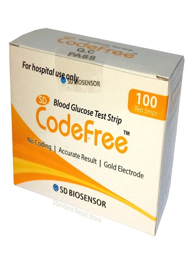 Codefree SD Codefree Blood Glucose Test strips (100) - Image 4
