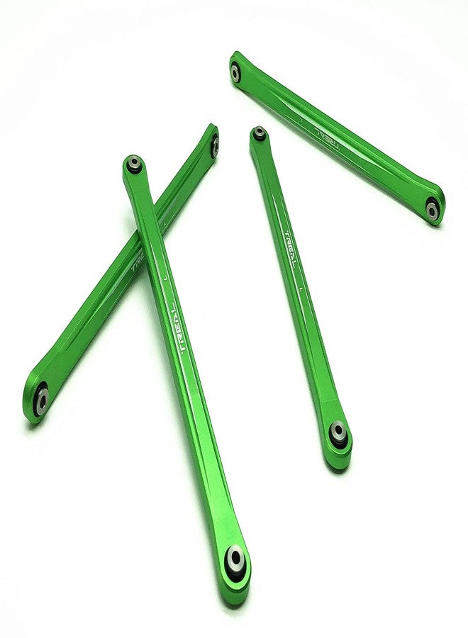 Treal Aluminum 7075 Lower Link Bars (4) Set for Losi LMT (Green) - Image 3