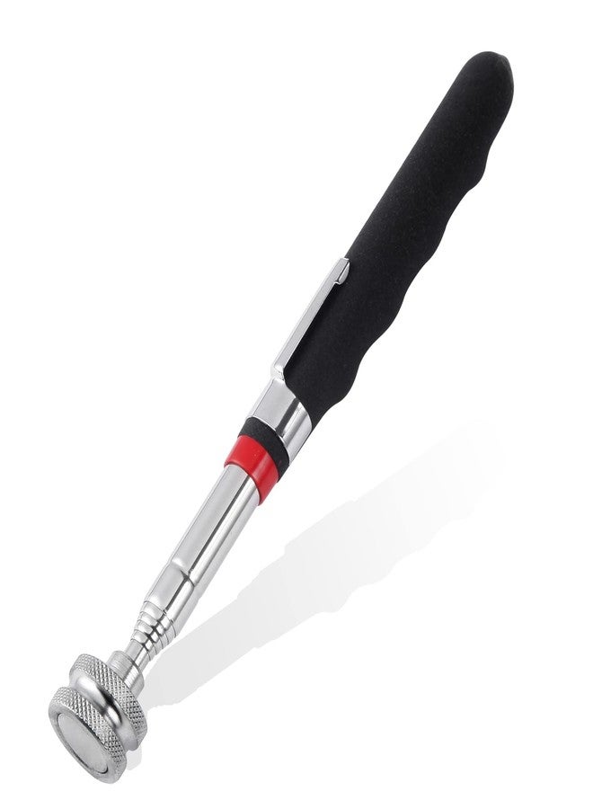 Rechabite 1 Piece 25LBs Telescoping Magnetic Pickup Tool, Multifunction Magnet Hanger with Pen Clip Design, Magnet Stick Rod Extendable 7" to 30.5" for Men, Birthday, Father's Day, Holiday Gift - Image 1