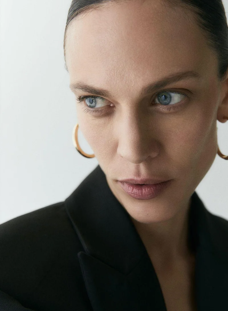 MANGO Tina Hoop Earrings