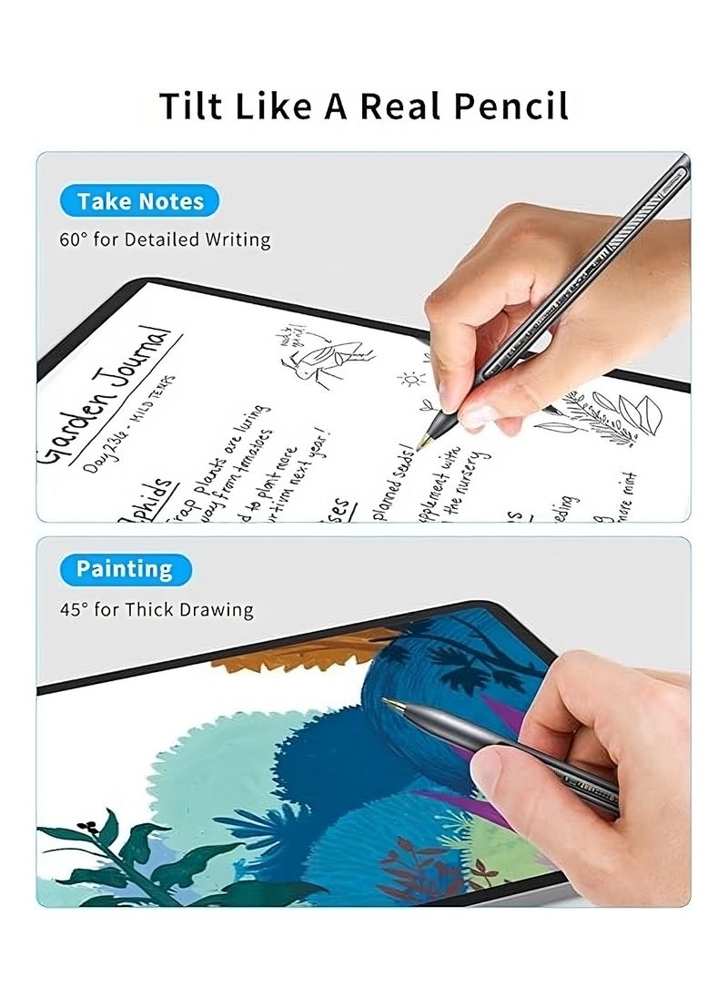 Momax MOMAX Pen for iPad, Transparent iPencil with Magnetic Wireless Charging, High Sensitivity Smart Pen with Palm Rejection, Stylus Pencil Compatible with iPad Mini 6, iPad Air 5,4, iPad Pro 11",12.9"  - Image 5