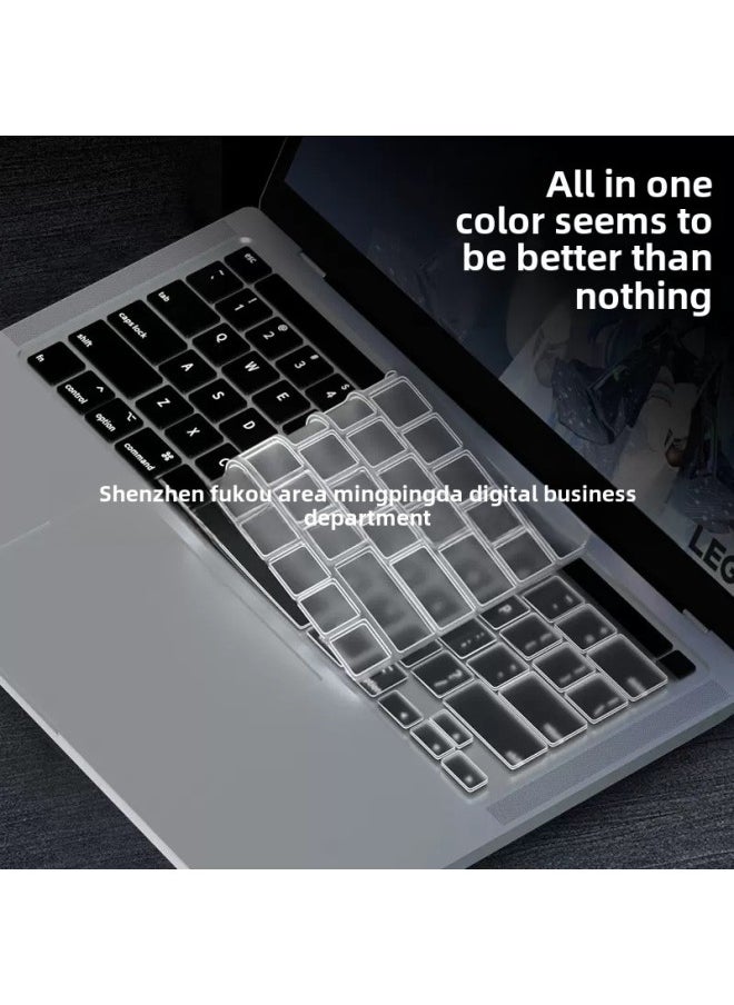 Generic For Macbookpro M3 Ultra Thin Keyboard Film Air Apple Computer Black Crystal Nano TPU Keyboard Film M2M1-Color:Black Crystal Nano TPU Keyboard Film-Dimensions:Old Air 13 Inch A1466/1369  - Image 3