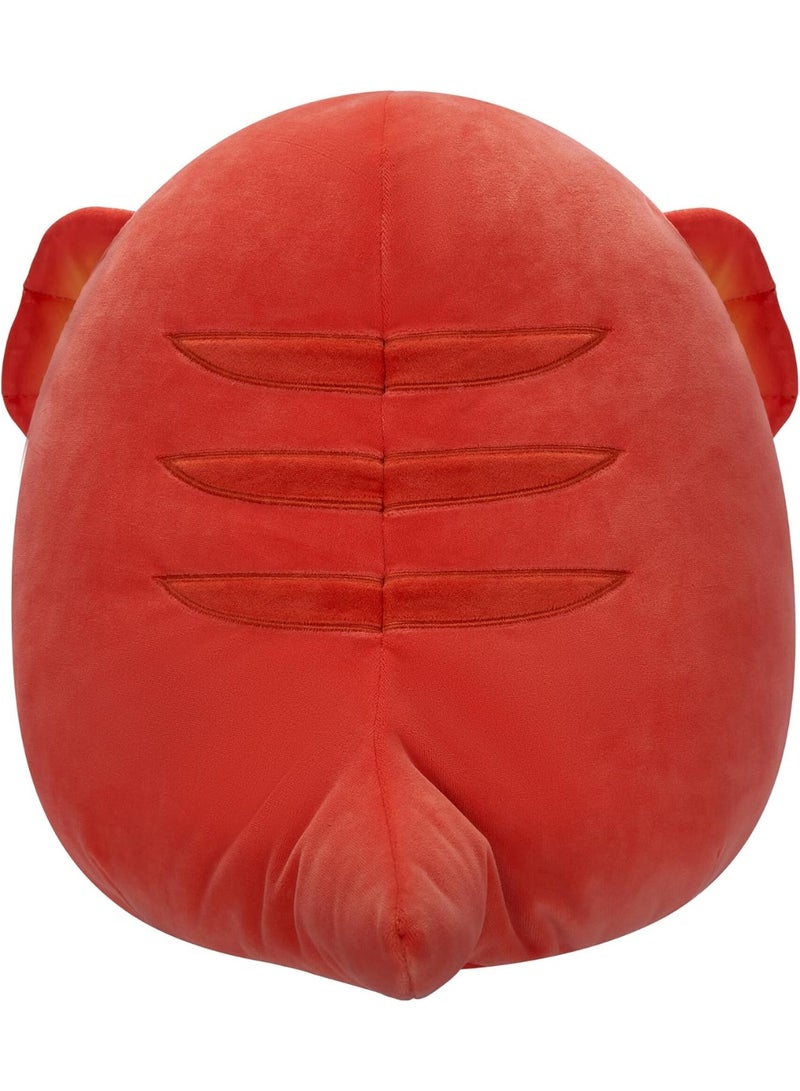 Squishmallows Original 12-Inch Maxie the Red Frilled Lizard Plush Toy - Image 3