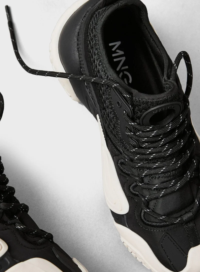 MANGO Casual Low Top Sneakers