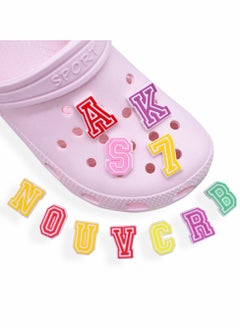 KASTWAVE Shoe Charms Crocs Cartoon Unicorn Letter Croc Decoration for Crocs Shoes, PVC ​Charms Bracelet Wristband for Men Women Kids Girl Boy, Buckle Party Favors Birthday Gifts Nurse Charm 62 PCS  - Image 4