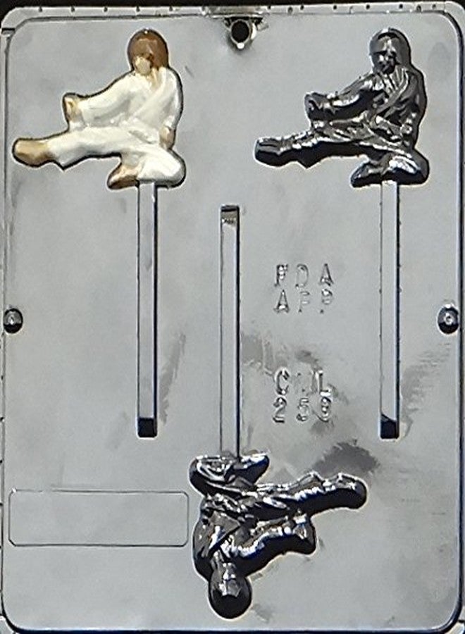 Lollipops Karate Lollipop Chocolate Candy Mold 258 - Image 3