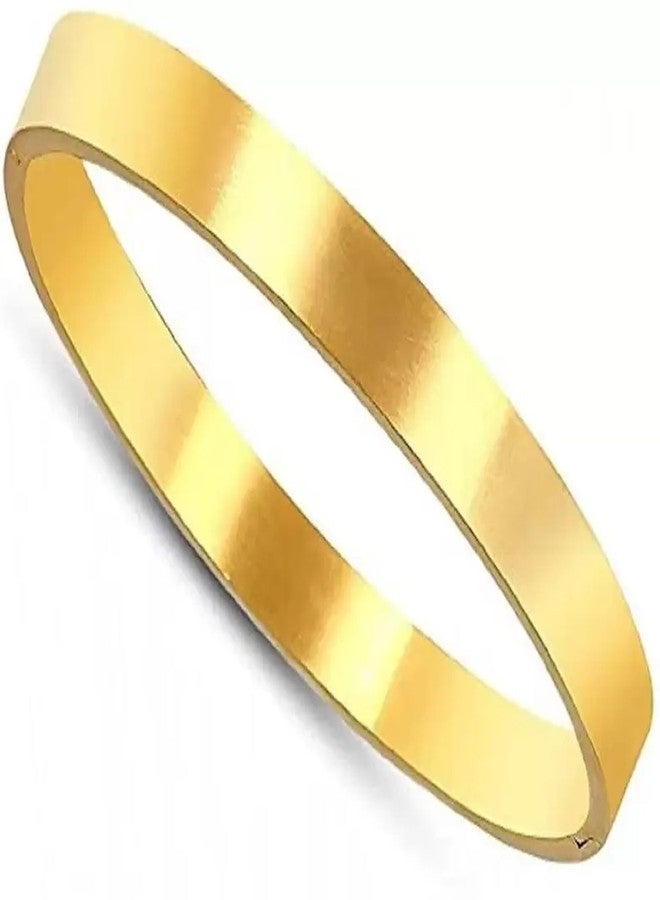 IGA COLLECTION Stainless Steel Titanium Kada with Elegant Design for Men & Women Comfortable Party & Everyday wear Trendy Glossy Finish Armlet/Kada(IC -903_Bracelet / Kada) - Image 2