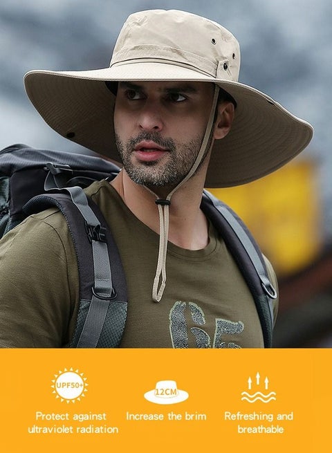 Reversible Wide Brim Sun Bucket Hat UPF50+ Foldable Womens Sun Hat Summer UPF 50+ UV Protection Beach Hat  main image 4