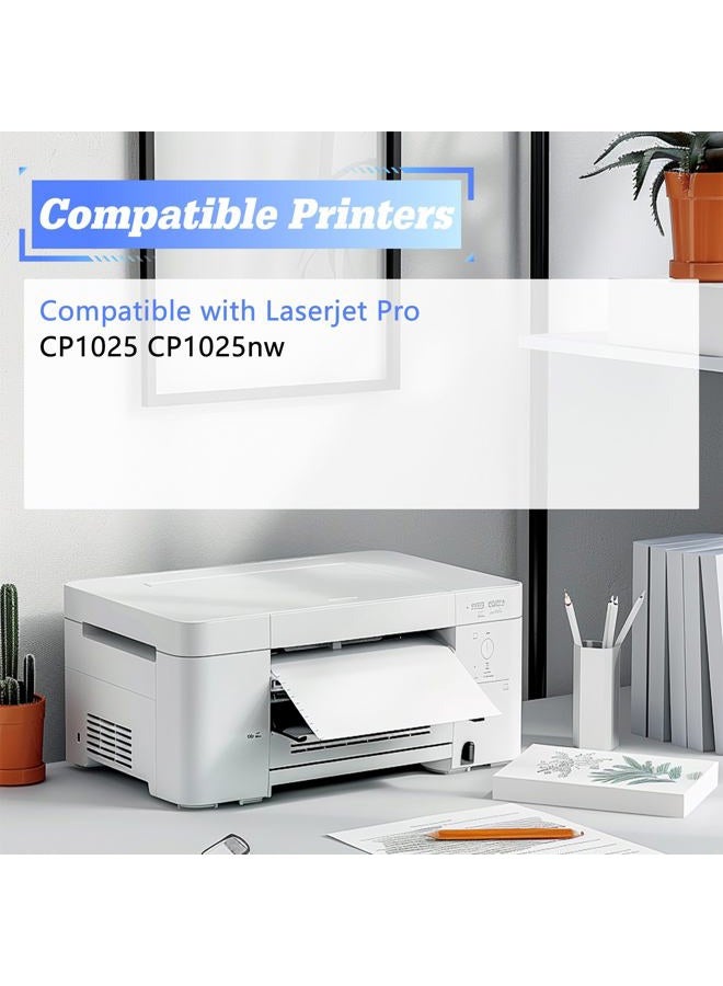 TG Imaging Drun Unit Replacement for HP CE314A 126A Imaging Drum Unit Work for Color Laser-Jet 100 MFP M175 M176n M177fw Pro 200 MFP M275 CP1025 CP1025NW Printer (Drum Only,1 Pack) - Image 2