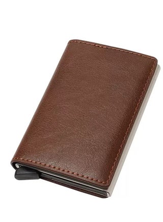 Rfid Credit Card Holder Men Wallets Bank Cardholder Case Small Leather Slim Thin Magic Mini Wallet Smart Minimalist Wallet - pzsku/Z5A0CAA5D4212B545DD13Z/45/_/1728711124/d30a9a73-e827-44a6-9a43-227fd78ec564