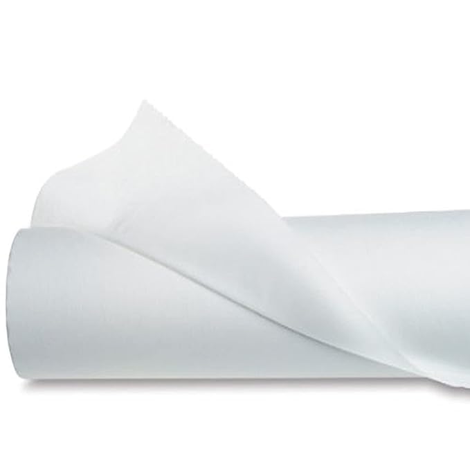 GEMSY Ultra Soft Paper Canvas for Tailoring and Embroidery | Pack of 6 Meters | Ideal for Neck, Sleeves Design, Crafting | 100% Cotton | Tailoring Canvas | DIY (6 Meter) - Image 1