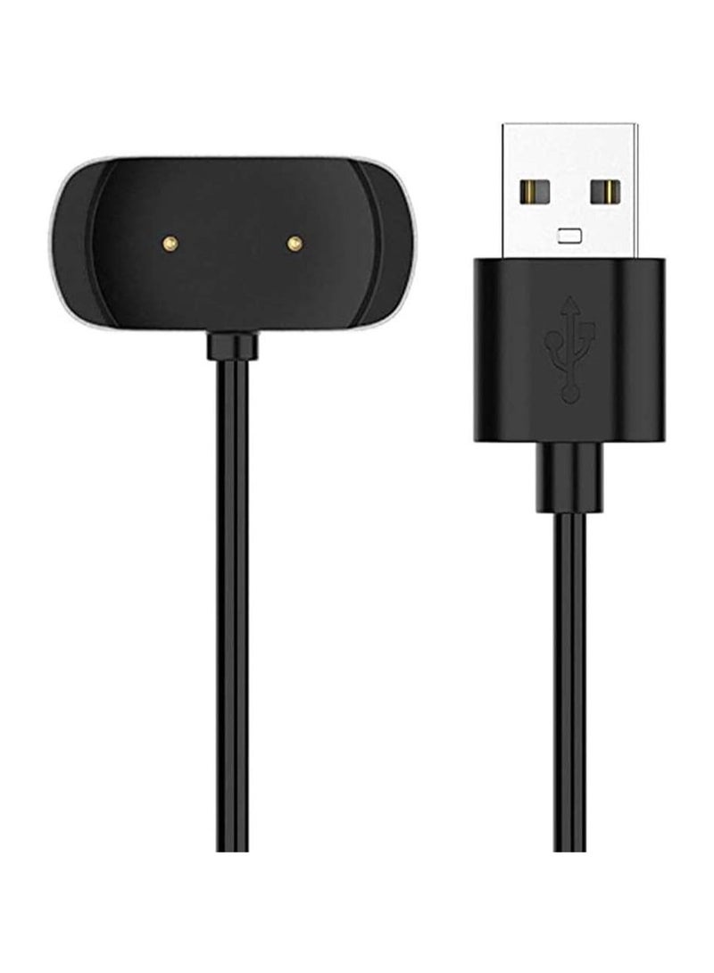 Charger Cable for Amazfit Bip 5, Bip 3, Bip U, T-Rex Pro, GTS 4 Mini, GTS 2, GTS 2 Mini, GTS 2e, GTR 2, GTR 2e, Active, USB Charging Cable Dock Cord 3.3ft Smartwatch Accessories - Image 1