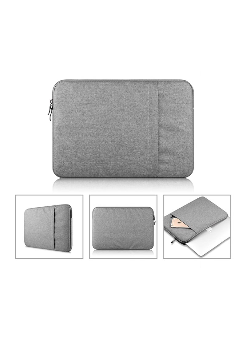 Generic 15.6 inch laptop sleeve, shock-proof business handbag - Gray  - Image 4