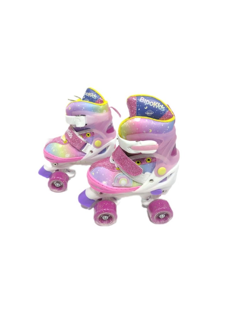 إسكدنيا حذاء تزلج بصف واحد من العجلات قابل للتعديل M