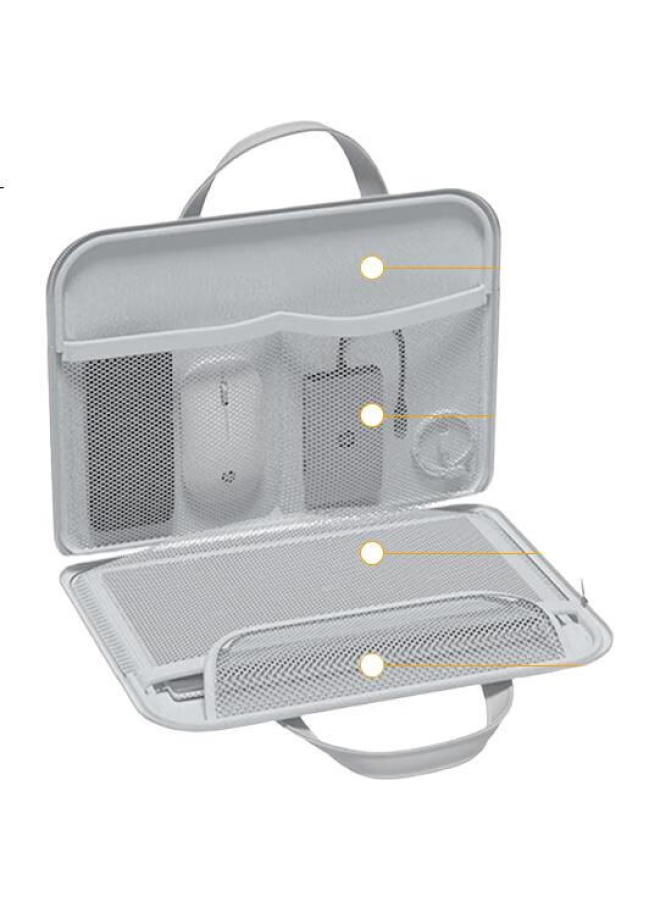 Hp Pack O Laptop Bag Handbag Notebook Inner Bag 14 Inch Storage Bag Protective Cover Universal Huawei Lenovo Xiaoxin Hp Laptop Shell Gray - Image 1