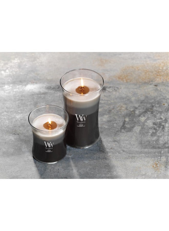 WoodWick Large Hourglass Candle Warm Woods - Premium Soy Blend Wax Pluswick Innovation Wood Wick Made in USA - Image 5